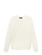 100% Wool Braided Sweater Cream Mango