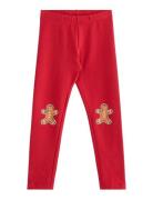 Leggings Knee Christmas Red Lindex