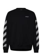 Pixel Diag Skate Crewneck Black Off-White