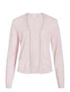 Viril Short L/S Knit Cardigan-Noos Pink Vila