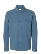 Slhjackie Sweat Jacket Noos Blue Selected