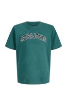 Jjecaleb Varsity Tee Ss O-Neck Noos Jnr Khaki Jack & J S