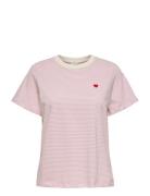 Jdypisa S/S Print Top Jrs Noos Pink JDY