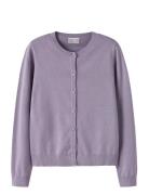 Nkfvalane Ls Knit Card Noos Purple Name It