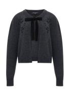 Irma Front Bow Cardigan Grey French Connection
