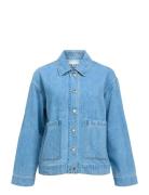 Objrosie Re L/S Overshirt Noos Blue Object