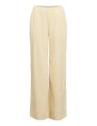 Objgala Mw Re Wide Pant Noos Cream Object