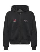 Western Non Logo - Cropped Full Zip Black Abercrombie & Fitch