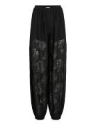Vilala Lace Balloon Pants Black Vila