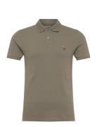 Life Like Moose Icon Polo Khaki Abercrombie & Fitch