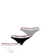 3 Pack Thong Grey Tommy Hilfiger