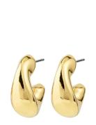 Jennings Hoop Earrings Gold-Plated Gold Pilgrim
