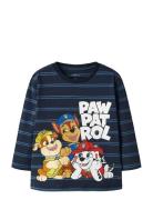 Nmmjoshue Paw Ls Nreg Top Noos Cplg Patterned Name It