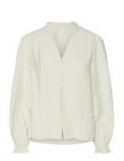 Yaskaya Ls Shirt S. Cream YAS