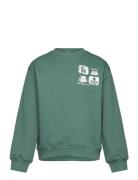 Over D Sweater Artwork Green Daily 7