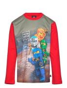 Lwtaffy 608 - T-Shirt L/S Red LEGO Kidswear