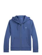 Double-Knit Full-Zip Hoodie Blue Polo Ralph Lauren