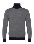 Pima Ctn Cash Herringb Roll Grey Tommy Hilfiger