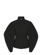 Suiting Fitted Shirt Black ROTATE Birger Christensen