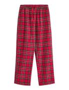 Pyjamasbukse I Flanell Red Lindex