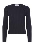 Mikaela Blouse Navy Lovechild 1979