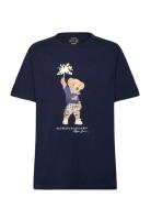 Polo Bear Cotton Jersey Tee Navy Ralph Lauren Kids