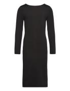 Rkbillie Ls Reversible Midi Dress Black Rosemunde Kids