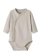 Nbmvrolle Ls Wrap Body Beige Name It