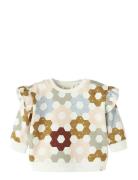 Nbfdias Ls Loose Sweat Lil Patterned Lil'Atelier
