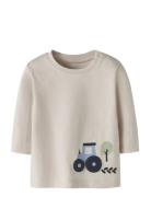 Nbmvobbi Ls Top Box Beige Name It