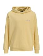Jjcollege Logo Sweat Hood Jnr Yellow Jack & J S