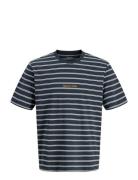 Jornorrebro Stripe Tee Ss Cn Jnr Navy Jack & J S