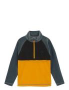 Fleece Pulli - Colorblock Grey Color Kids