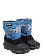 Boots W. Wool & Wp, Aop Blue Color Kids