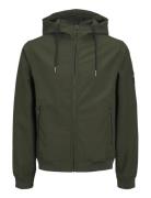 Jjebasic Softshell Hood Noos Green Jack & J S