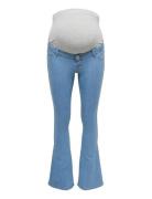 Olmrain Life Reg Push Up Flared Noos Blue Only Maternity