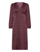 N-Lilith Dress Burgundy Noella