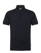 Needle Drop Polo S/S Navy Lindbergh
