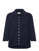 Fqgrslulu-Cardigan Navy FREE/QUENT