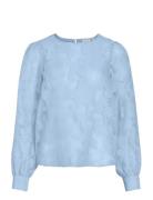 Vibillie O-Neck L/S Top Blue Vila