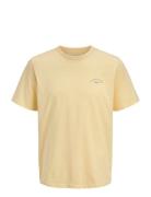 Jjcollege Logo Tee Ss Crew Neck Jnr Yellow Jack & J S