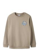Nkmvildar Ls Nreg Sweat Unb Beige Name It