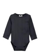 Body Ls Rib Grey En Fant