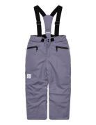 Ski Pants W. Pockets Purple Color Kids