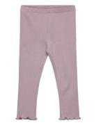 Leggings Rib Purple Huttelihut