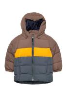 Baby Jacket - Quilt & Colorbl. Brown Color Kids