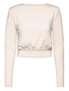 Rwbillie Ls O-Neck T-Shirt Cream Rosemunde