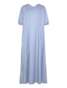 Felicity Dress Cotton Sateen Blue Naja Lauf
