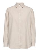 Daphne Organic Cotton Shirt Cream Lexington Clothing