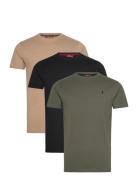 Ohio Reg Cot 3Pk Mcs M Tee Black MCS